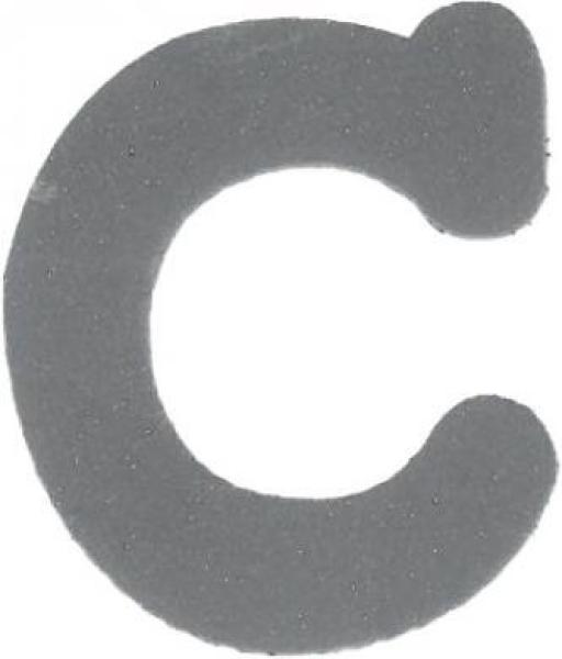 Bügelapplikation Reflex Buchstabe C  30x34mm